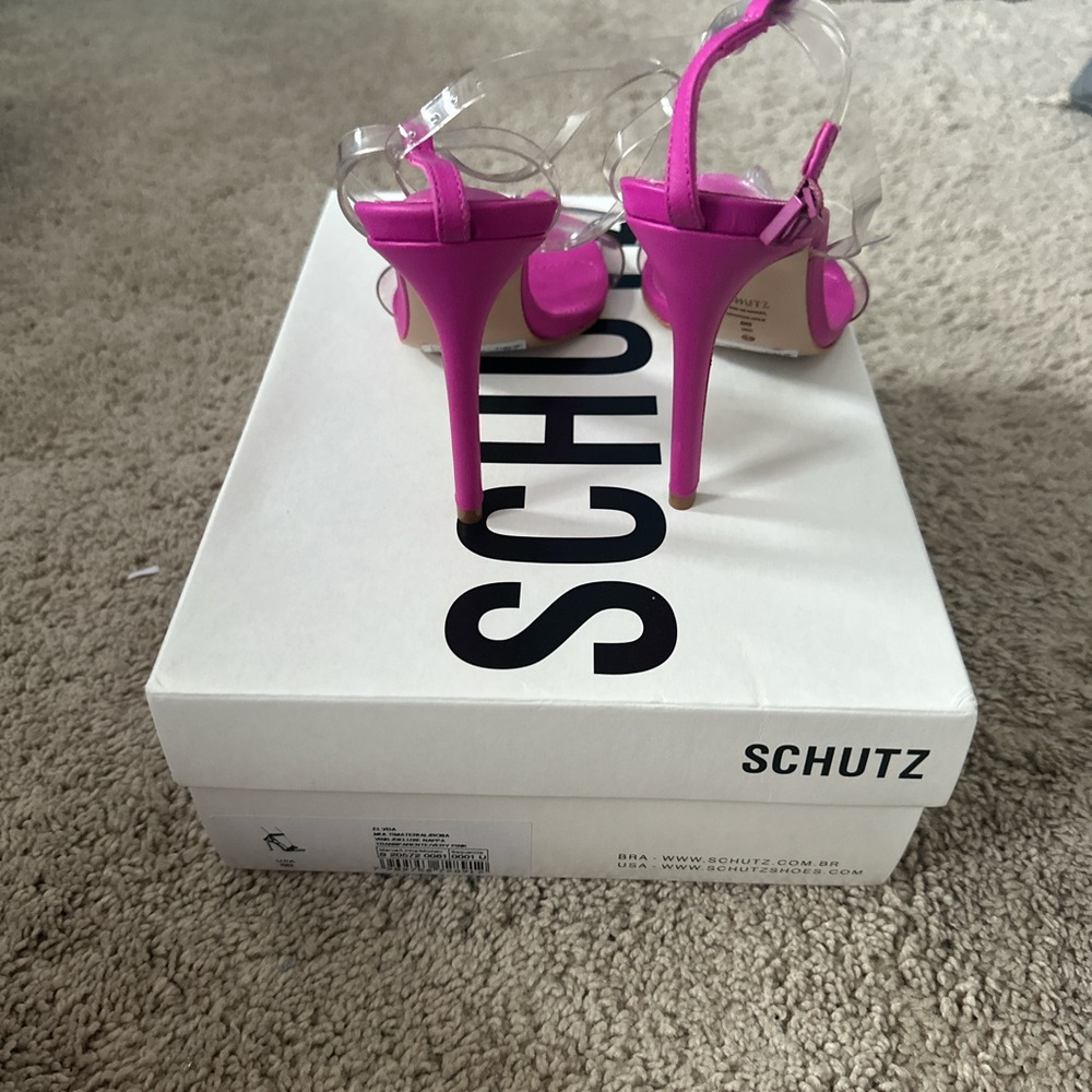 SCHUTZ usa 8 rosa heels